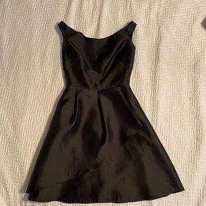 Lela Rose Black off the shoulder dress